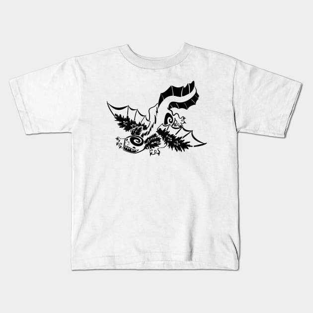 Axolotl dragon Kids T-Shirt by Stormslegacy